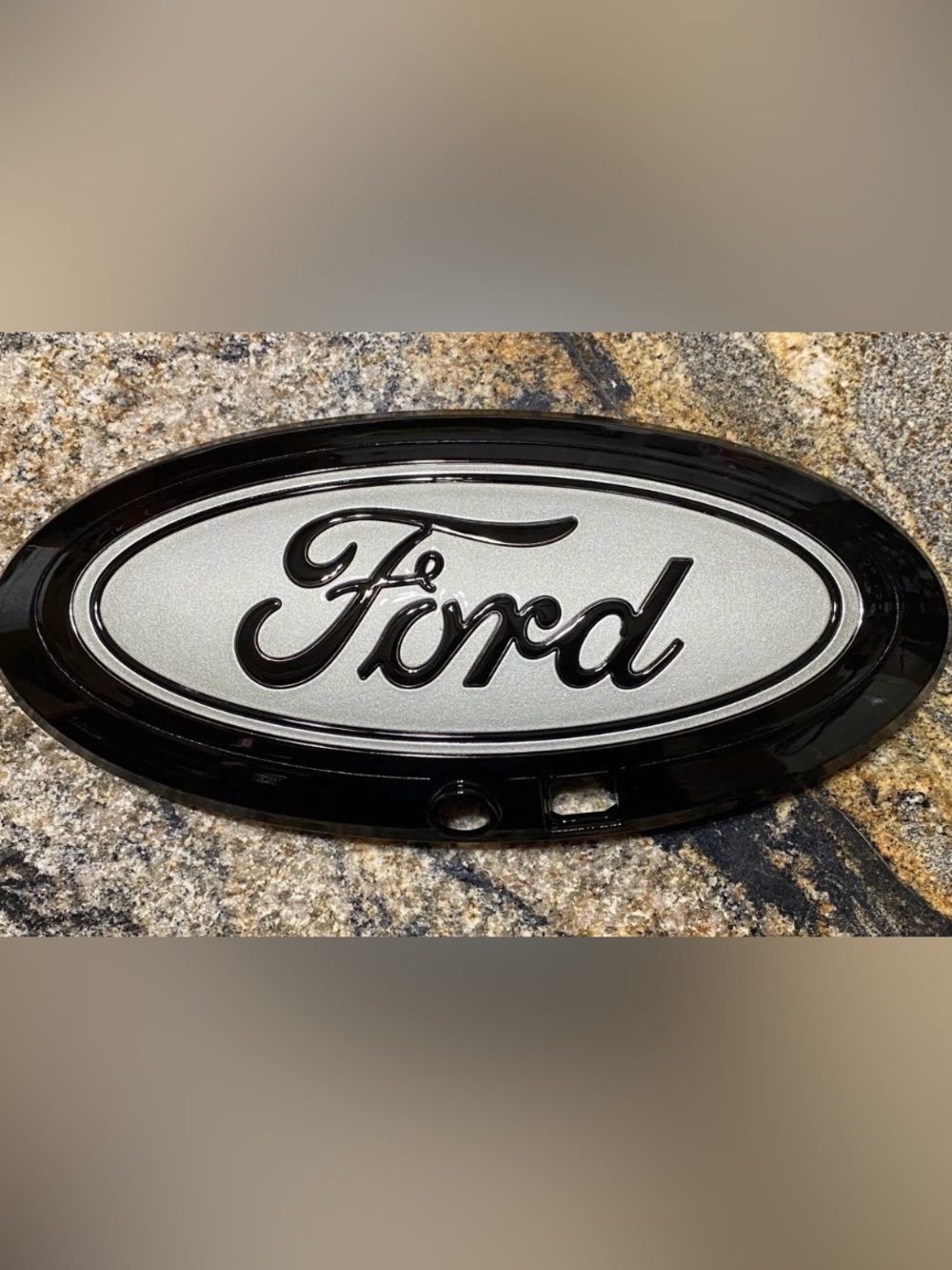 2021-2023 FORD F150 FRONT GRILL  EMBLEM BLACK ML34-19H250-AC CUSTOM PAINTED